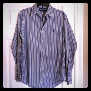 Men’s Ralph Lauren button down long sleeve shirt